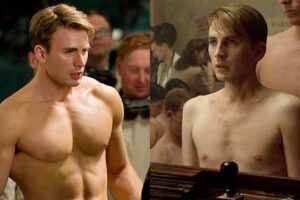 Chris Evans Physique