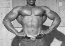 Leroy Colbert showing off his physique.